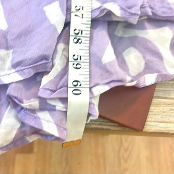 Oliphant,Ombre Silk Dress ,Exotic Silk/Cotton Blend, Pockets, Semi-Sheer,Size S - Picture 14 of 15